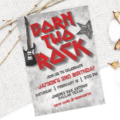 Geboren op Two Rock - 2nd Birthday Kaart