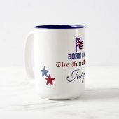 GEBOREN OP VIERDE JULI MOK (Voorkant links)