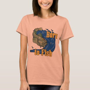 Geboren op vis Vist TShirt