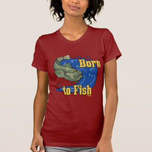 Geboren op vis Vist TShirt