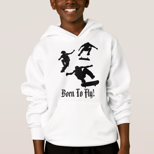 Geboren op vliegenbord van Kind (Voorkant)