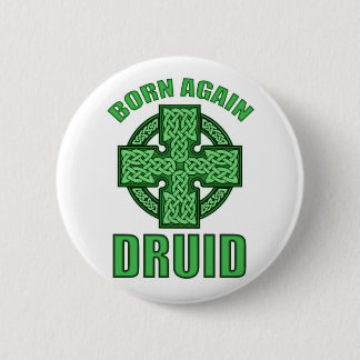 Geboren opnieuw Druid Ronde Button 5,7 Cm