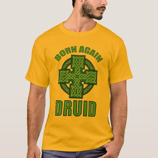 Geboren opnieuw Druid T-shirt (Voorkant)