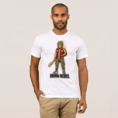 Geboren Rebel Monkey Schutter T-shirt (Voorkant volledig)