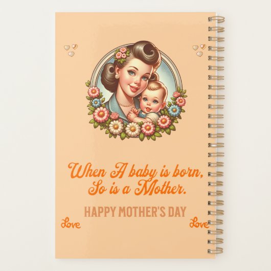 Geboren samen: het eerste dagboek van een moeder planner (Achterkant)