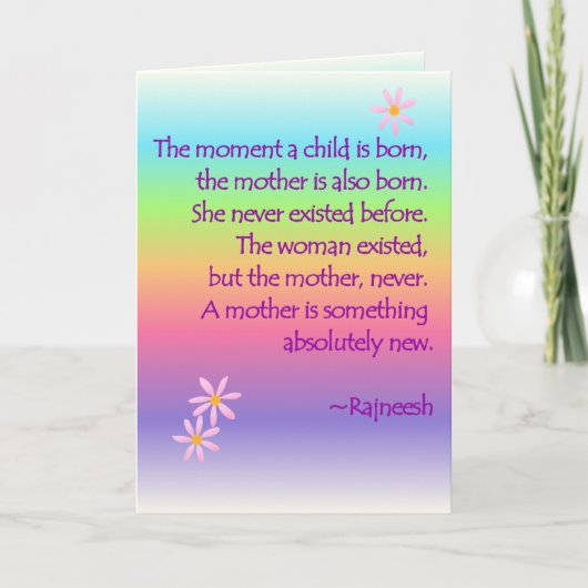 Geboren samen kaart (Voorkant)