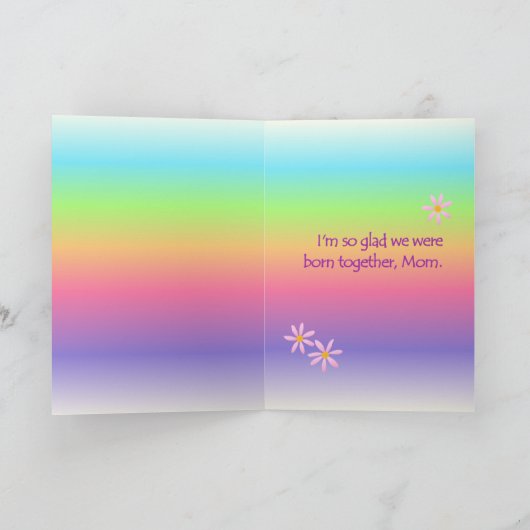 Geboren samen kaart (Binnen)