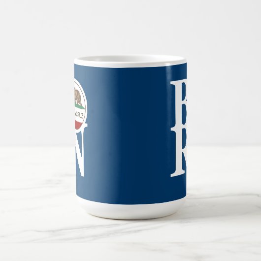 GEBOREN Santa Cruz 15oz Mok Blauw (Center)