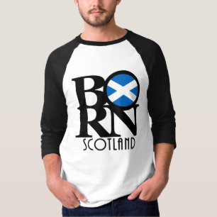 GEBOREN Schotland T-shirt