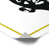 geboren sinner minimale albumcover poster (Hoek)