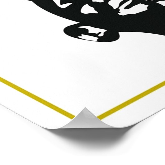 geboren sinner minimale albumcover poster (Hoek)