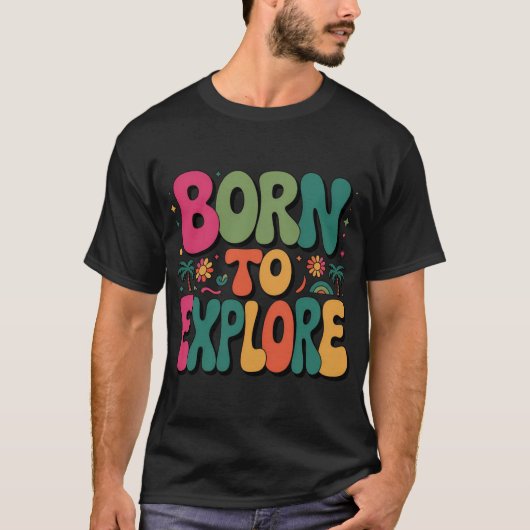 geboren t-shirt (Voorkant)