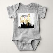 Geboren te Burgh (Pittsburgh) Romper (Voorkant)