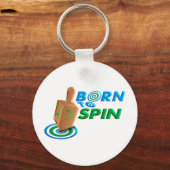 Geboren te spinnen sleutelhanger (Voorkant)