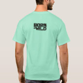 Geboren (te worden) Wild Solemn Elephant T-Shirt (Achterkant)