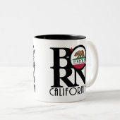 GEBOREN Temecula 11o Tweekleurige Koffiemok (Voorkant rechts)