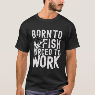 Geboren tot vis, gedwongen om T-shirt te werken