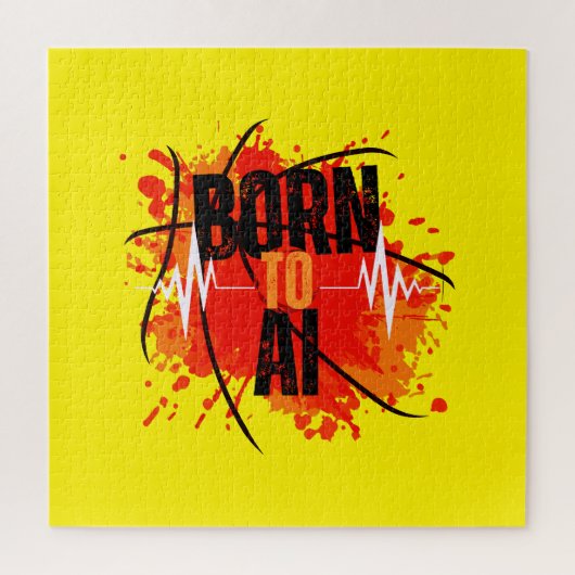 Geboren uit AI Legpuzzel (Verticaal)