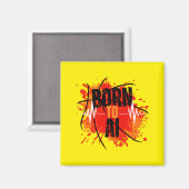 Geboren uit AI Magneet (Voorkant / Achterkant)