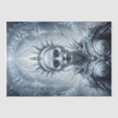 Geboren uit de duisternis - Decoupage - Tissuepapier (Voorkant)