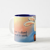 Geboren uit de Shred Two-Tone Mok (Voorkant links)
