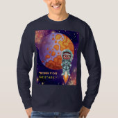 Geboren uit de sterren, astronaut t-shirt (Voorkant)
