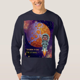 Geboren uit de sterren, astronaut t-shirt