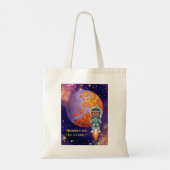 Geboren uit de sterren, astronaut tote bag (Achterkant)