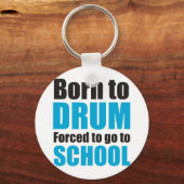 geboren uit drum sleutelhanger (Voorkant)