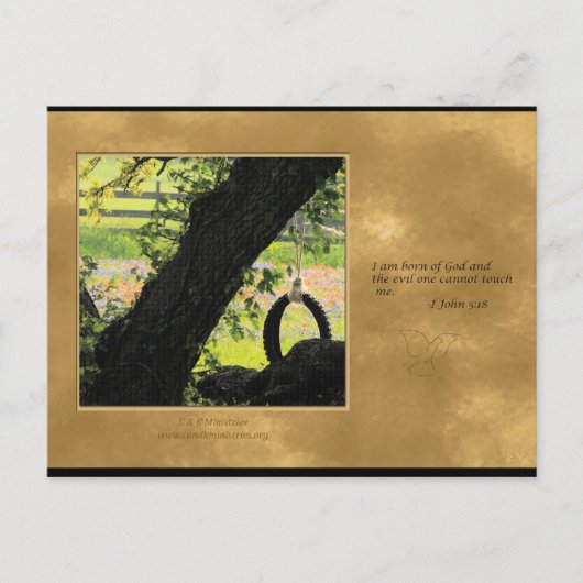 Geboren uit Gods Briefkaart (Voorkant)