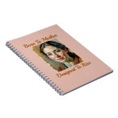 Geboren uit moeder citaat notitieboek (Rechterzijde)