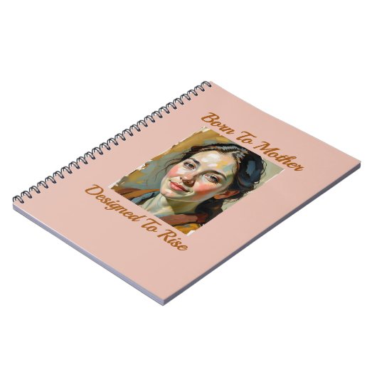 Geboren uit moeder citaat notitieboek (Linkerzijde)