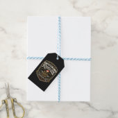 Geboren uit vrijheidsstrijd Freedom 250 Cadeaulabel (Met Touw)