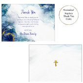 Geboren uit water en geest Orthodoxe doop Bedankkaart