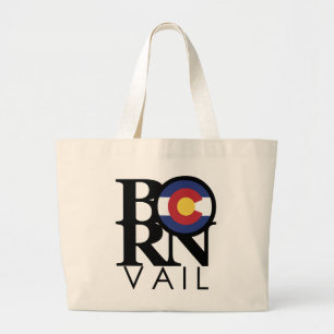 GEBOREN Vail Colorado Grote Tote Bag