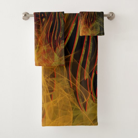 Geboren van de toontset van de Vuurdraak Bad Handdoek (Insitu)