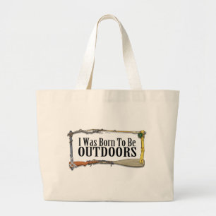 Geboren voor Canvas tas buitenshuis