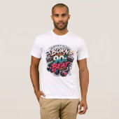 Geboren Voor De 90s Beat T-shirt (Voorkant volledig)