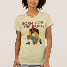 Geboren voor de Burn Curry Liefhebber T-shirt