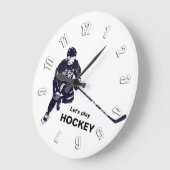 Geboren voor Hockey - Hockey Player Grote Klok (Hoek)