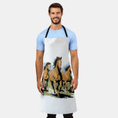 GEBOREN VRIJ PAARD SCHORT (Gedragen)