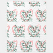 Geboren vrijdag 13e fleece deken (Voorkant)