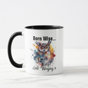Geboren Wijs, Toch Nog Aan Het Improviseren - Uil Mok