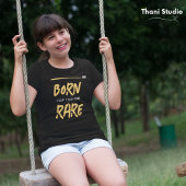 Geboren Zeldzame Sprong Jaar Meisje Feb 29 Verjaar T-shirt