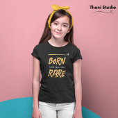 Geboren Zeldzame Sprong Jaar Meisje Feb 29 Verjaar T-shirt