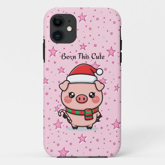 Geboren Zo Schattig | Schattige Mini Varkenshoes v Case-Mate iPhone Case (Achterkant)