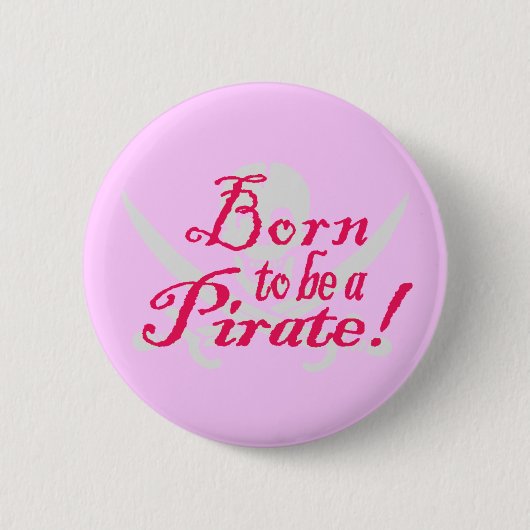 GeborenToBeAPirate, Button (Voorkant)