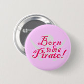GeborenToBeAPirate, Button (Voorkant /achterkant)