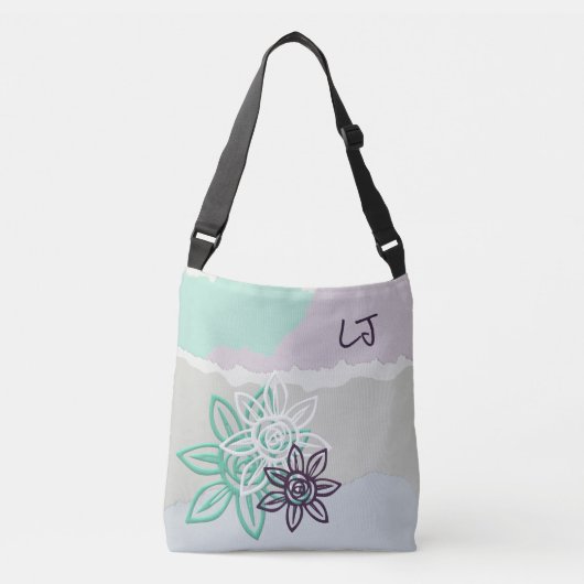 geborste platte Canvas tas (Voorkant)