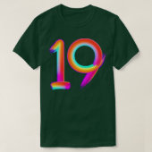 Geborsteld 17 t-shirt (Design voorkant)